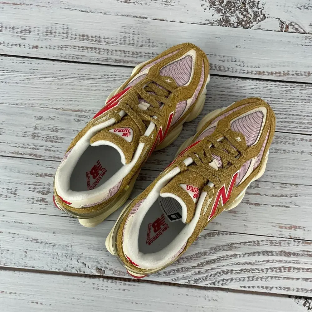 New Balance 9060 Womens Sz 8D Sneakers Great Plains True Red - Picture 7 of 11